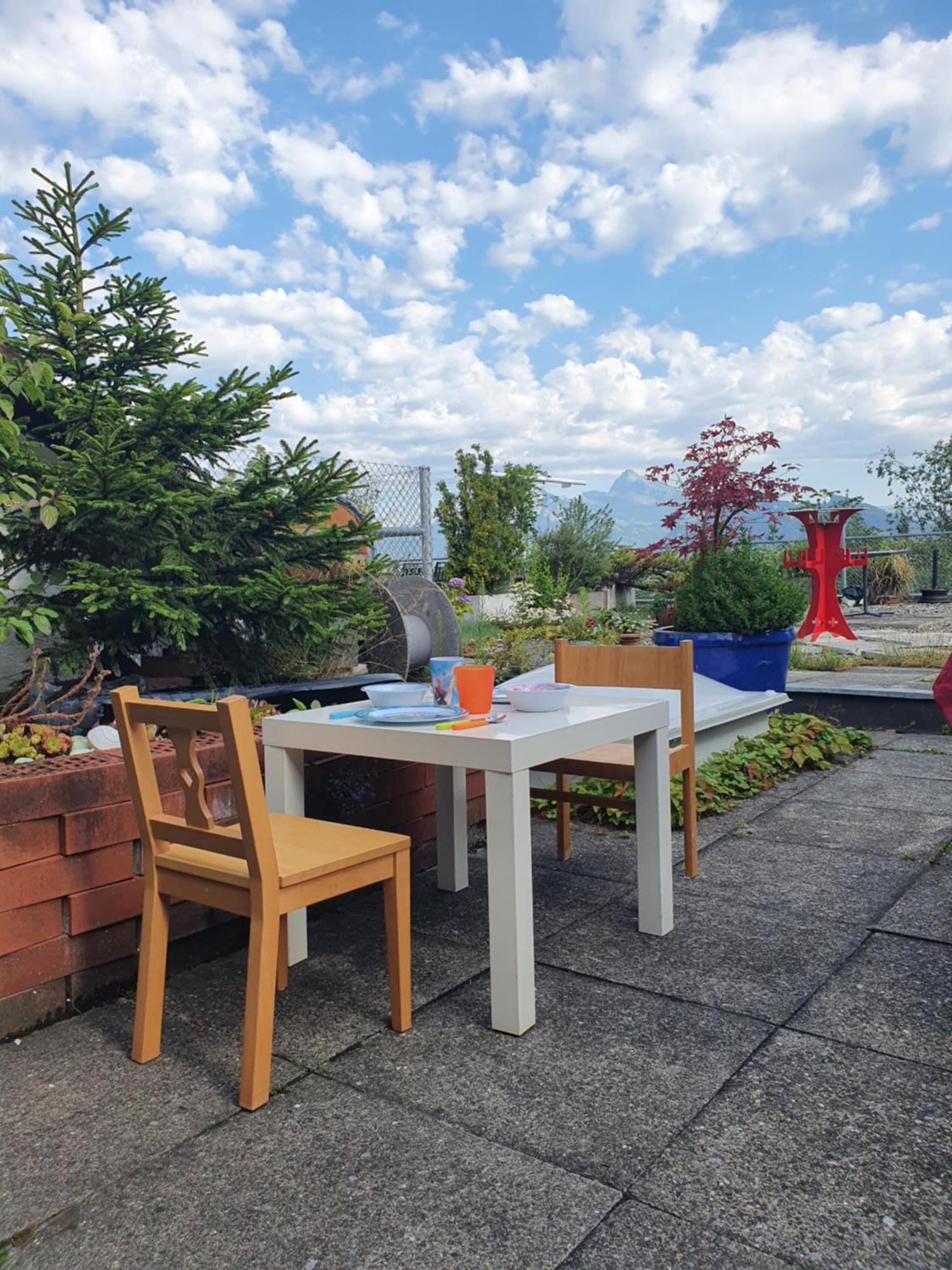 Bnb Haus Weibel Landquart Esterno foto